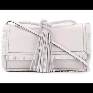 Valentino The Rope Crossbody Bag Medium in WHITE